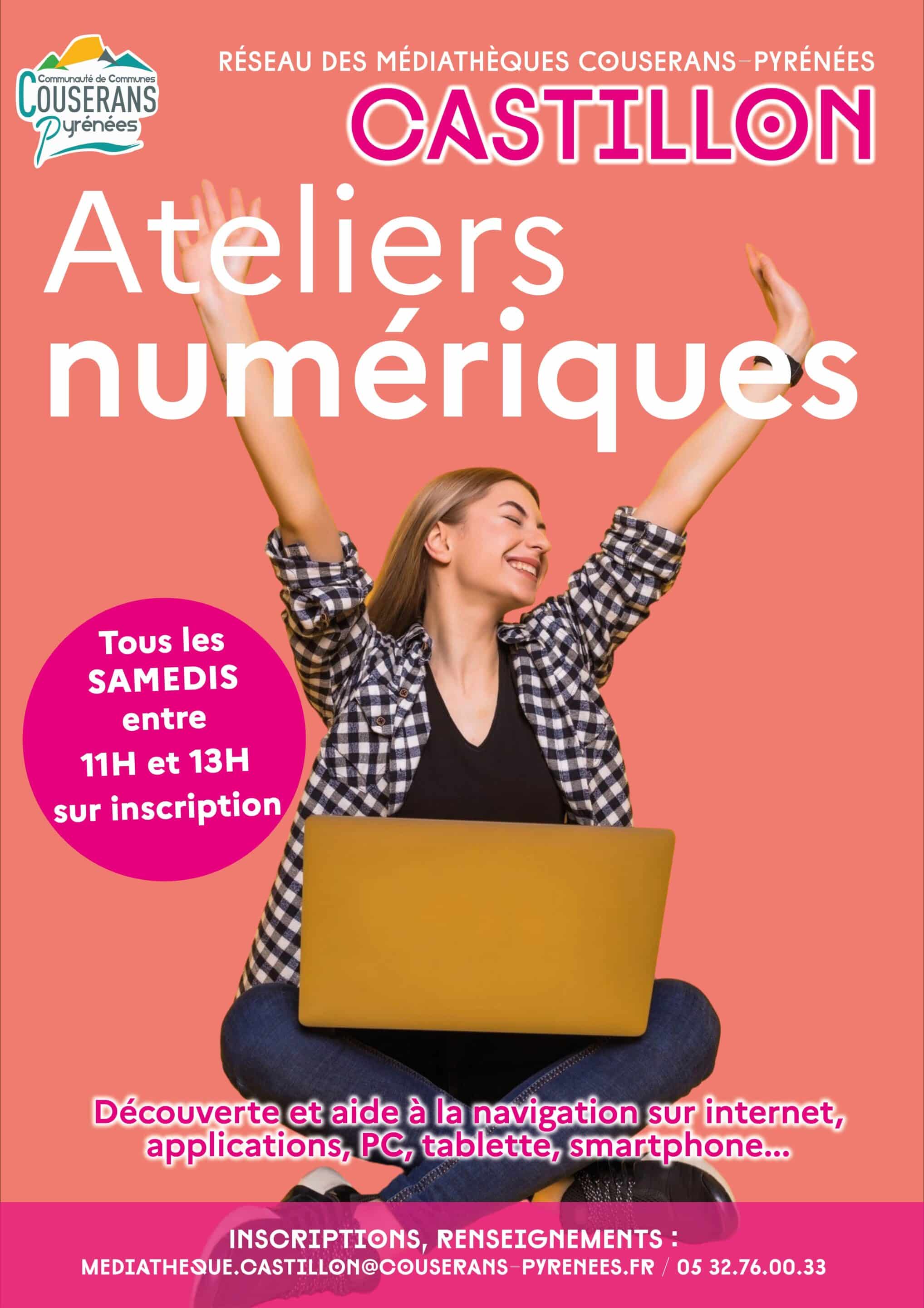 Ateliers numériques en médiathèque