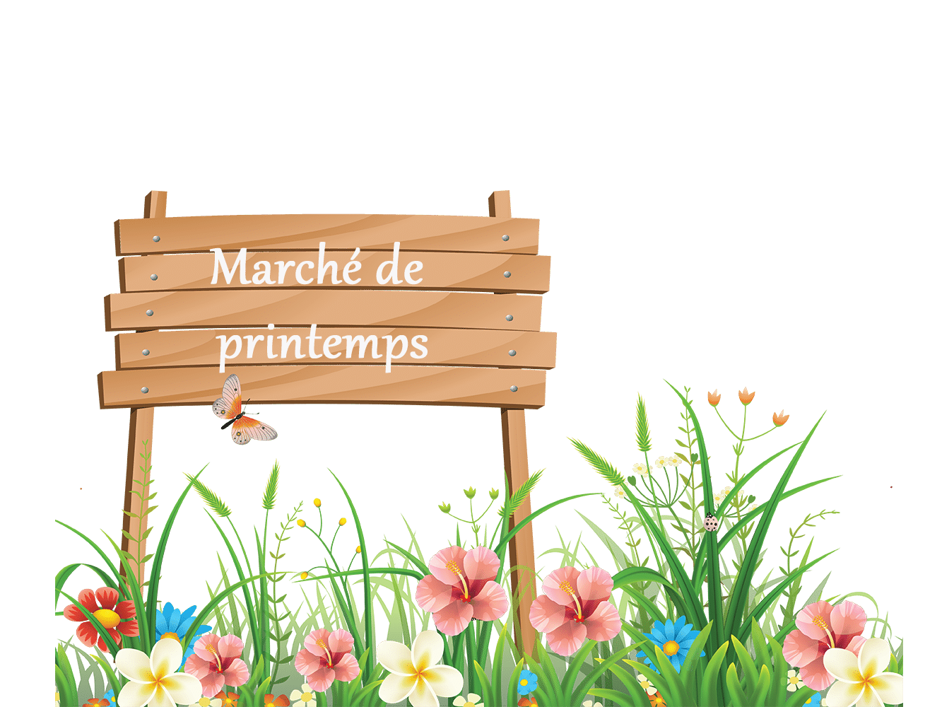 Marché de printemps à Saint Girons