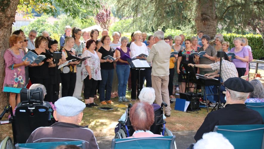 Spectacle choeur de chorale à l
